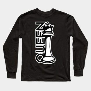 The Queen - Chess game Long Sleeve T-Shirt